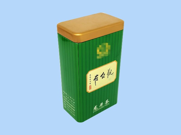 茶葉鐵罐定制-龍井茶鐵罐包裝